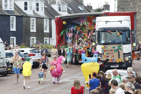 Kirkcudbright Parade August 2025 